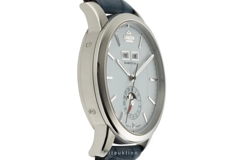 Union Glashütte Tradition Vollkalender steel automatic men's watch 26-41-01-02-10 [2305505]