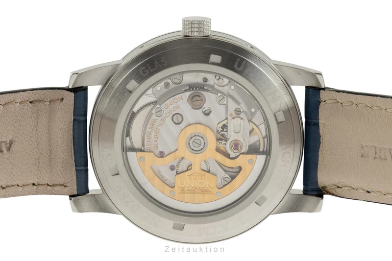 Union Glashütte Tradition Vollkalender steel automatic men's watch 26-41-01-02-10 [2305505]