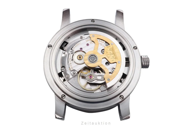 Union Glashütte Tradition Vollkalender steel automatic men's watch 26-41-01-02-10 [2305505]