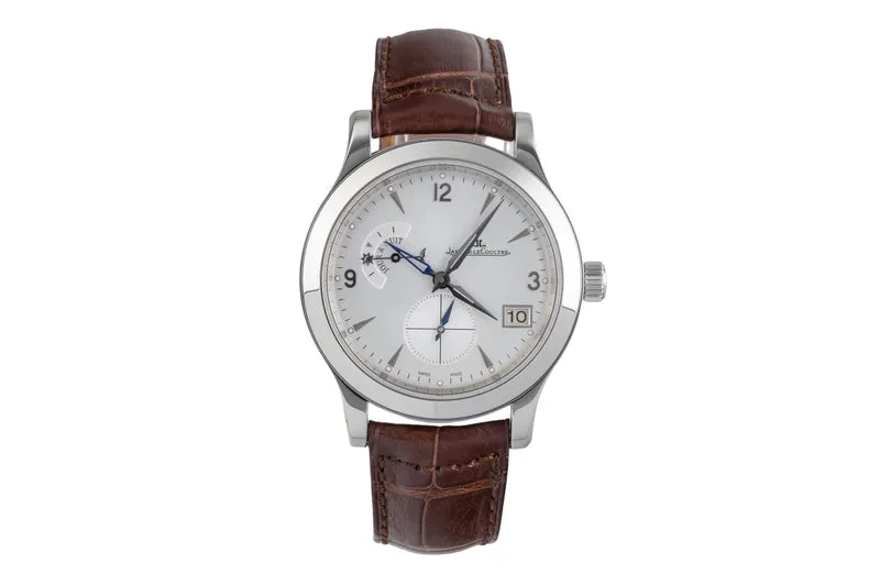 Jaeger LeCoultre Master Hometime steel automatic men's watch Q1628420 , 147.8.05.S [2503262]