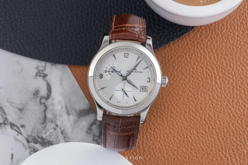 Jaeger LeCoultre Master Hometime steel automatic men's watch Q1628420 , 147.8.05.S [2503262]