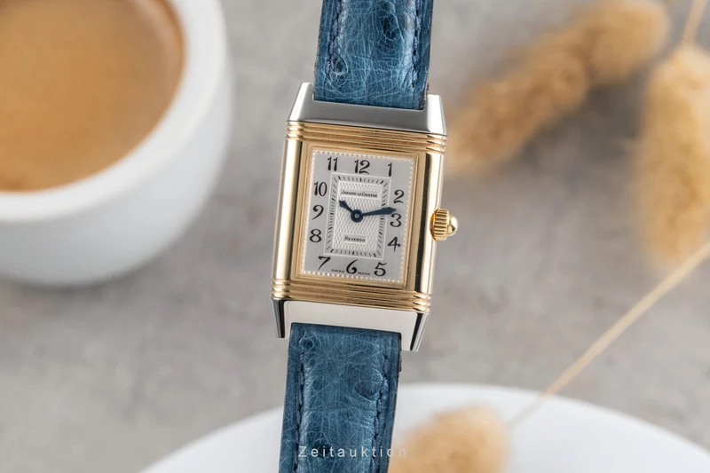 Jaeger LeCoultre Reverso steel / gold manual winding women's watch Q2665420, 266.5.44 [2503185]