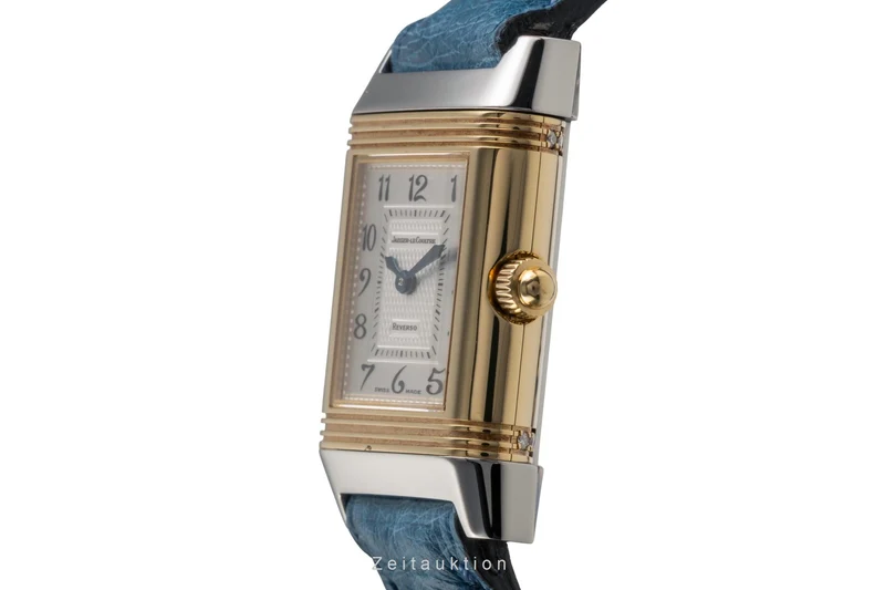 Jaeger LeCoultre Reverso steel / gold manual winding women's watch Q2665420, 266.5.44 [2503185]