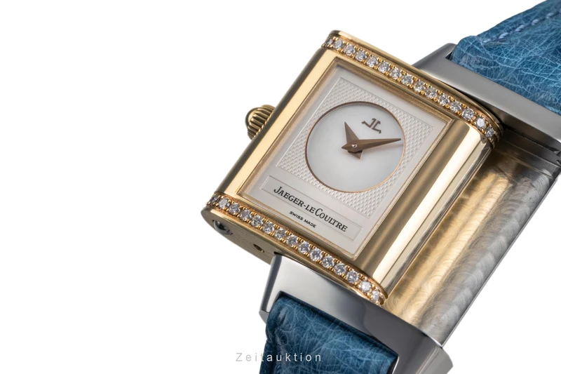 Jaeger LeCoultre Reverso steel / gold manual winding women's watch Q2665420, 266.5.44 [2503185]