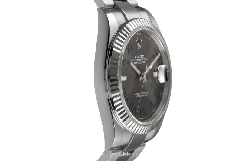 Rolex Datejust steel / white gold automatic men's watch 126334 [2503658]