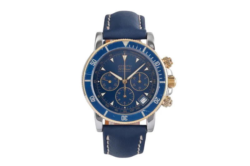Zenith Rainbow chronograph steel / gold automatic men's watch 53.0370.400 [2503232]