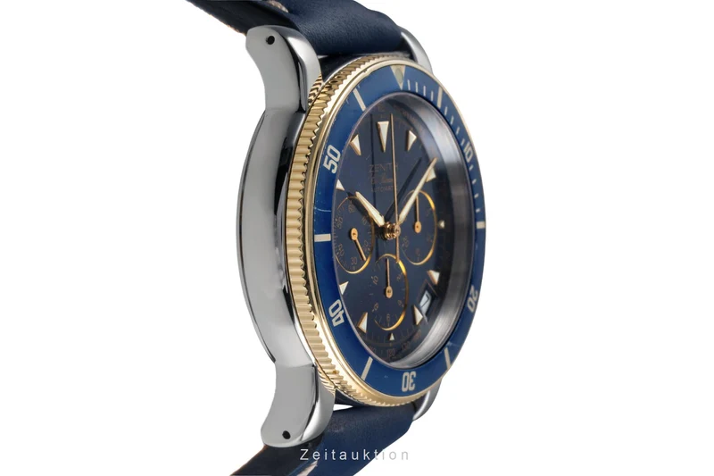 Zenith Rainbow chronograph steel / gold automatic men's watch 53.0370.400 [2503232]