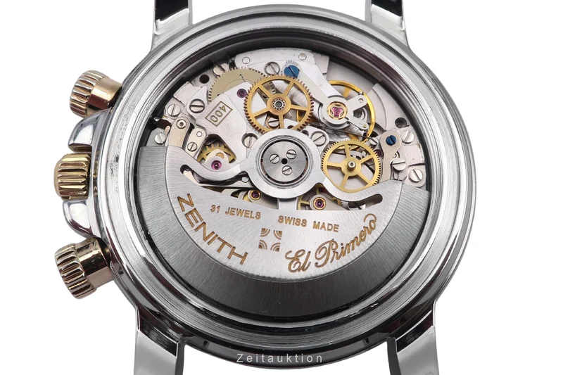 Zenith Rainbow chronograph steel / gold automatic men's watch 53.0370.400 [2503232]