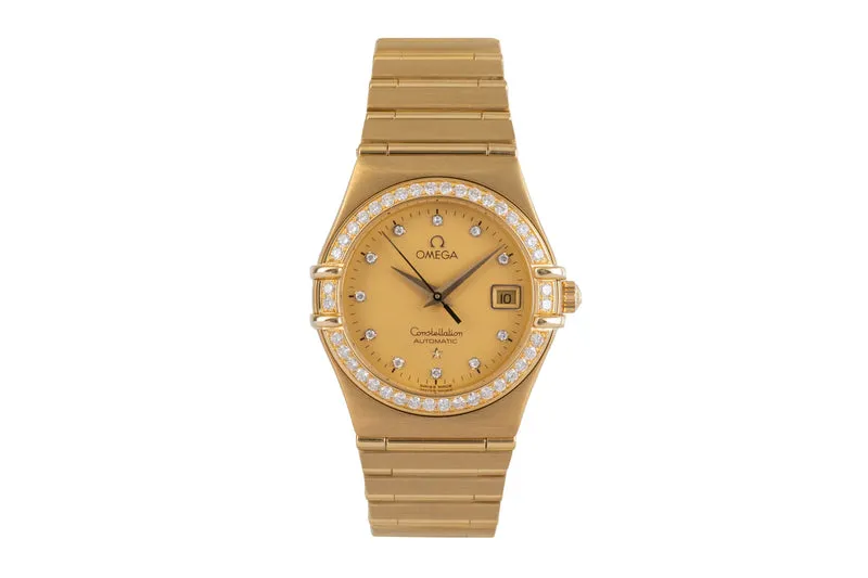Omega Constellation 18 ct gold automatic women's watch 1197.15.00 [2502984]