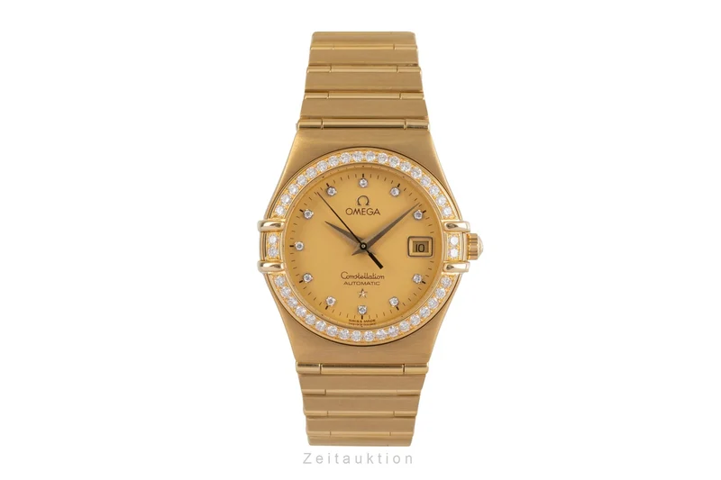 Omega Constellation 18 ct gold automatic women's watch 1197.15.00 [2502984]
