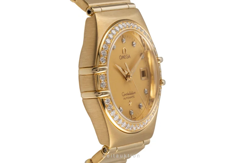 Omega Constellation 18 ct gold automatic women's watch 1197.15.00 [2502984]