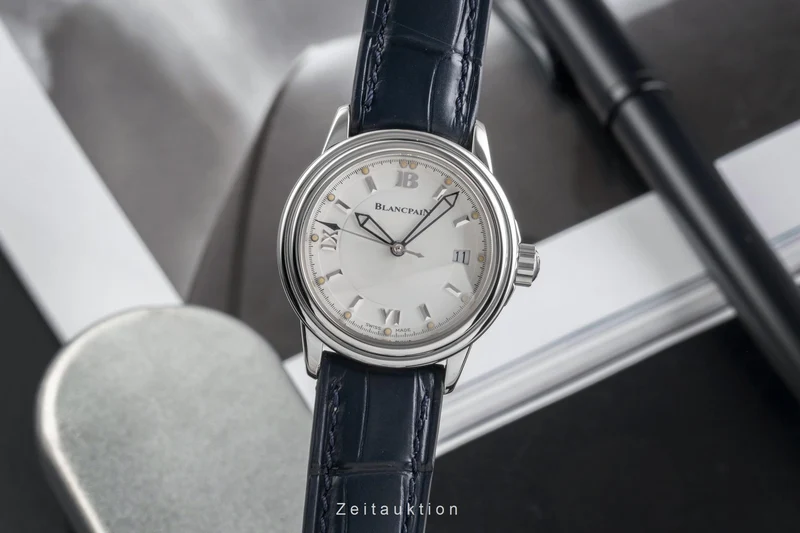 Blancpain Leman steel automatic women's watch 2102-1127-11 [2502549]