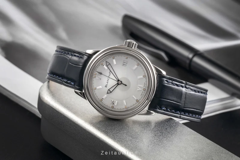 Blancpain Leman steel automatic women's watch 2102-1127-11 [2502549]