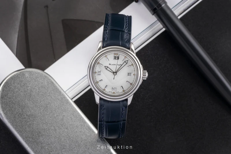 Blancpain Leman steel automatic women's watch 2102-1127-11 [2502549]