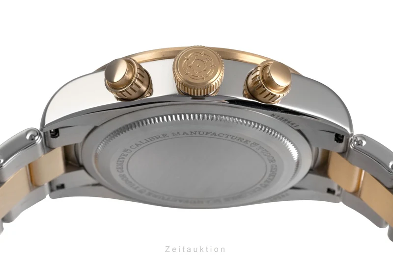 Tudor Black Bay chronograph steel / gold automatic men's watch 79363N LP: 8410EUR [2503452]