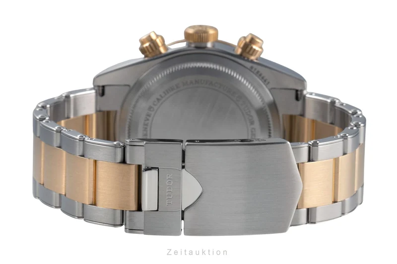 Tudor Black Bay chronograph steel / gold automatic men's watch 79363N LP: 8410EUR [2503452]