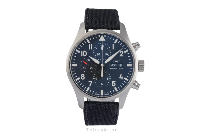IWC Fliegerchronograph chronograph steel automatic men's watch IW377709 LP: 7300EUR [2503498]