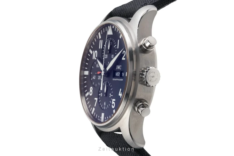 IWC Fliegerchronograph chronograph steel automatic men's watch IW377709 LP: 7300EUR [2503498]