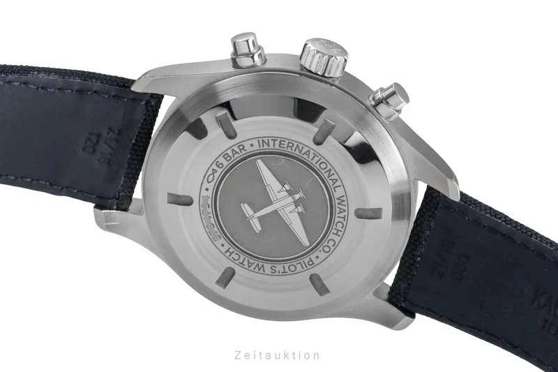 IWC Fliegerchronograph chronograph steel automatic men's watch IW377709 LP: 7300EUR [2503498]