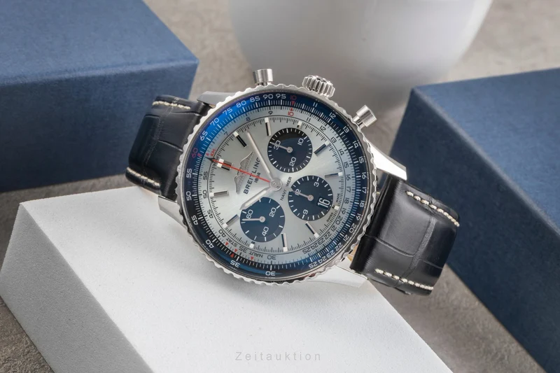 Breitling Navitimer 01 chronograph steel automatic men's watch AB0138241C1A1 LP: 9300EUR [2503453]