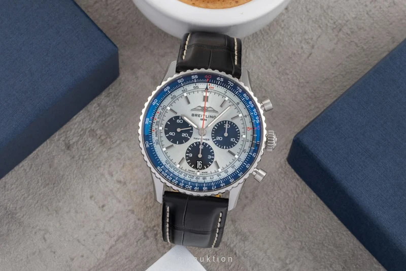 Breitling Navitimer 01 chronograph steel automatic men's watch AB0138241C1A1 LP: 9300EUR [2503453]