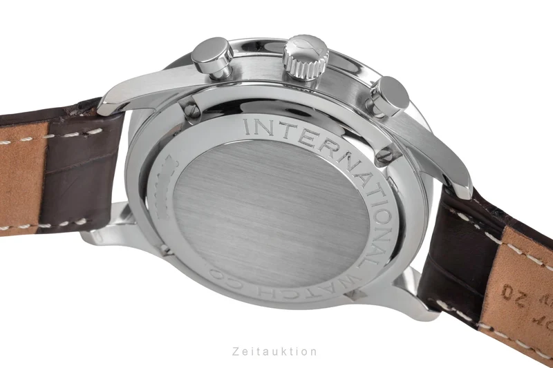 IWC Portugieser chronograph steel automatic men's watch IW371401 LP: 9100EUR [2503482]