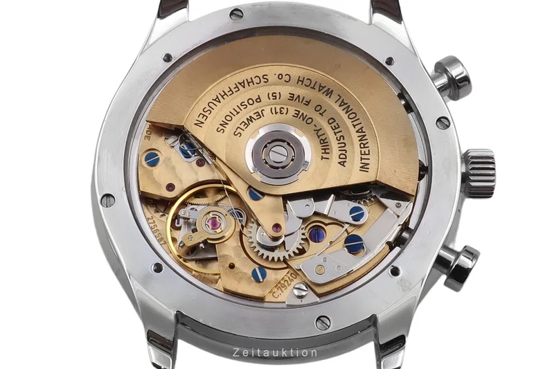 IWC Portugieser chronograph steel automatic men's watch IW371401 LP: 9100EUR [2503482]