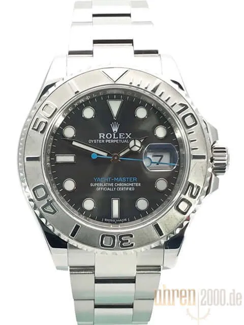 Rolex Yacht-Master 116622 Edelstahl Platin Rhodium LC100 aus 2016