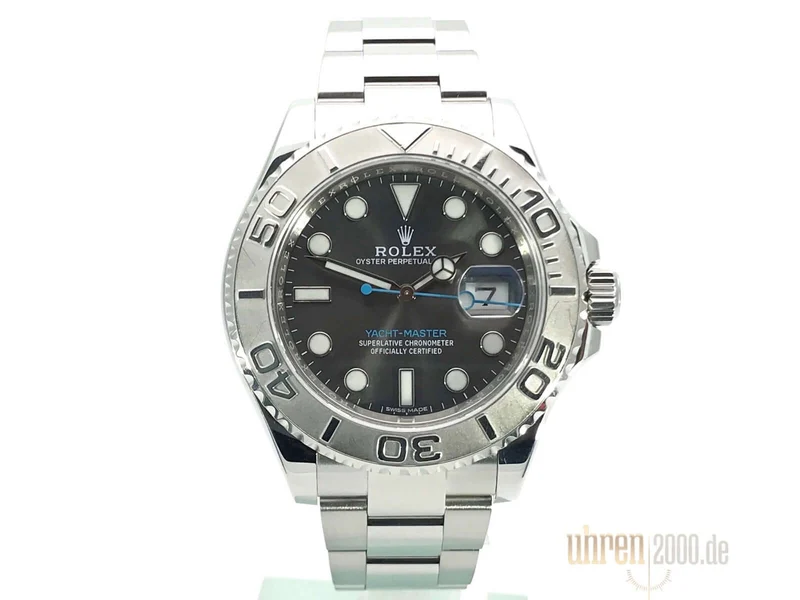 Rolex Yacht-Master 116622 Edelstahl Platin Rhodium LC100 aus 2016