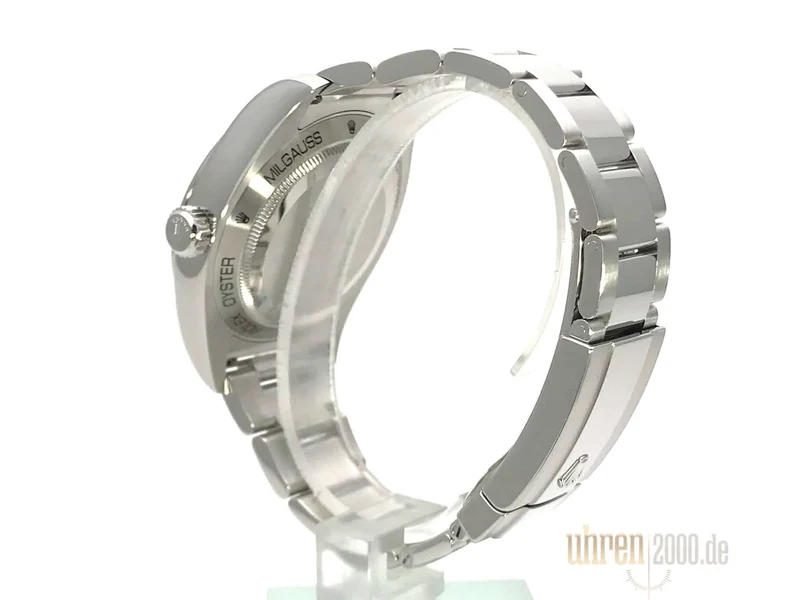 Rolex Oyster Perpetual Milgauss 116400GV aus 2015 LC100