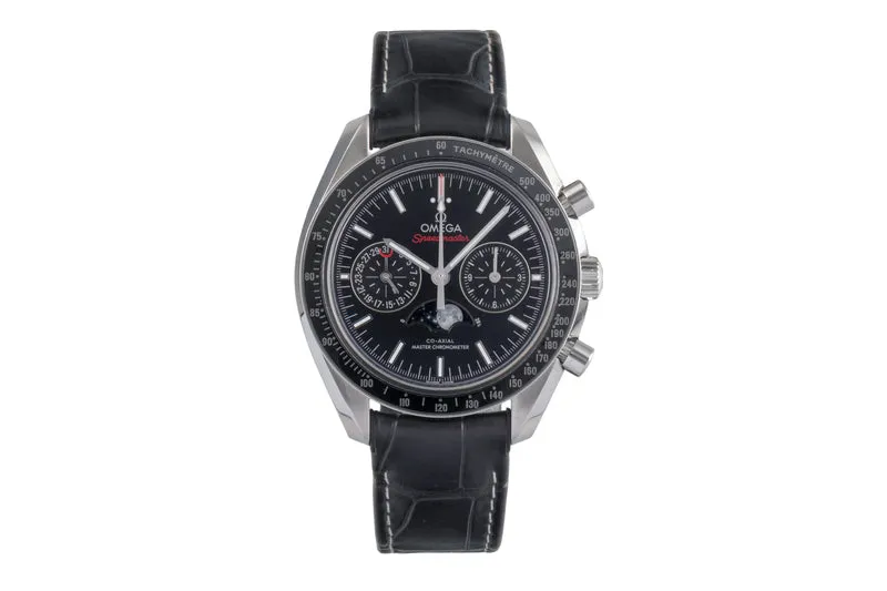 Omega Speedmaster chronograph steel automatic men's watch 304.33.44.52.01.001 LP: 12200EUR [2503513]