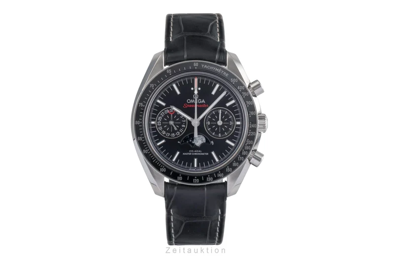 Omega Speedmaster chronograph steel automatic men's watch 304.33.44.52.01.001 LP: 12200EUR [2503513]