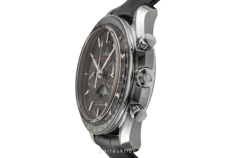 Omega Speedmaster chronograph steel automatic men's watch 304.33.44.52.01.001 LP: 12200EUR [2503513]