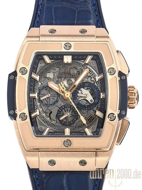 Hublot Spirit of Big Bang King Gold Blue 641.OX.7180.LR