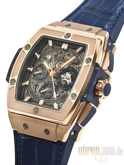 Hublot Spirit of Big Bang King Gold Blue 641.OX.7180.LR