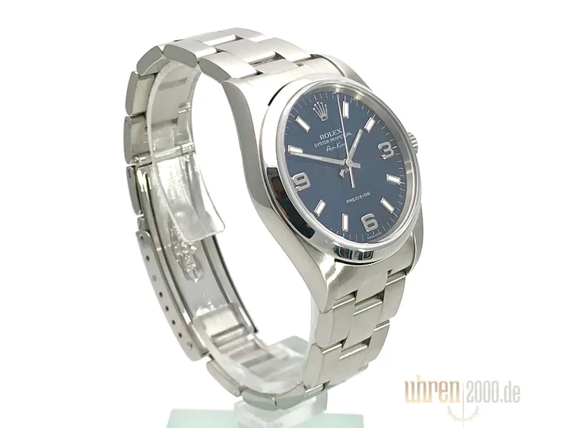 Rolex Oyster Air-King 34 14000M Blau aus 2008 LC100