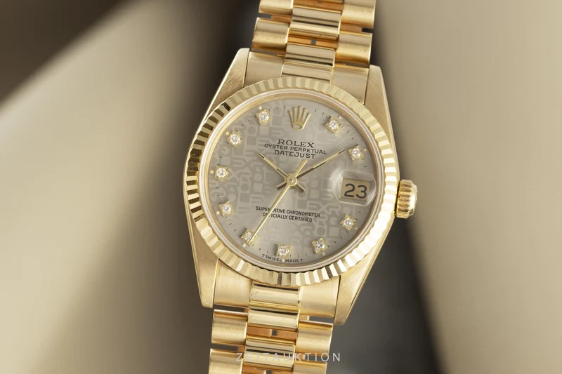 Rolex Datejust 18 ct gold automatic men's watch 68278 [2106578]