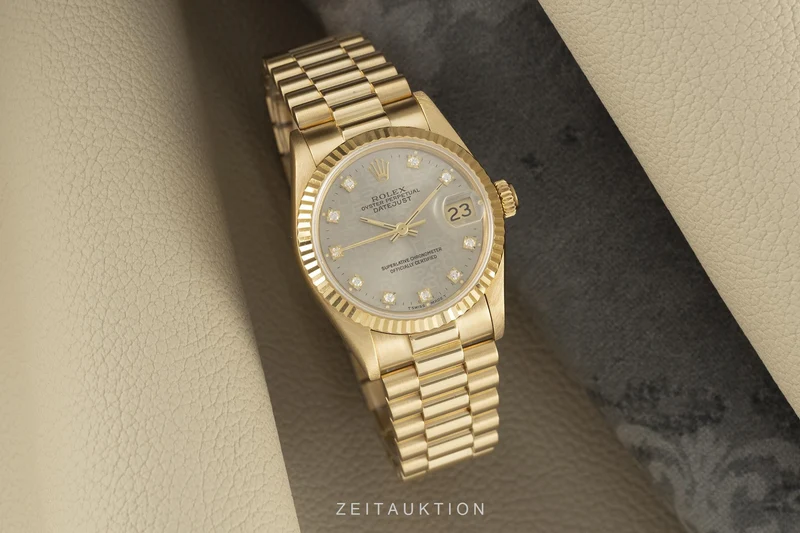 Rolex Datejust 18 ct gold automatic men's watch 68278 [2106578]