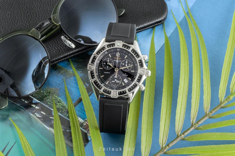 Breitling J-Class chronograph steel quartz men's watch A53067 [2400538]