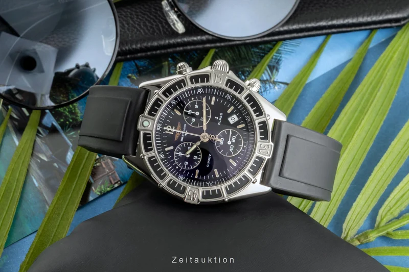 Breitling J-Class chronograph steel quartz men's watch A53067 [2400538]