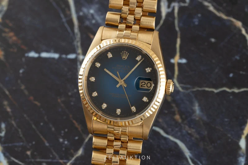 Rolex Datejust 18 ct gold automatic men's watch 16238 [2106204]