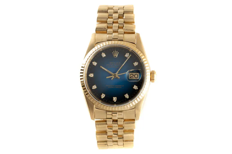 Rolex Datejust 18 ct gold automatic men's watch 16238 [2106204]