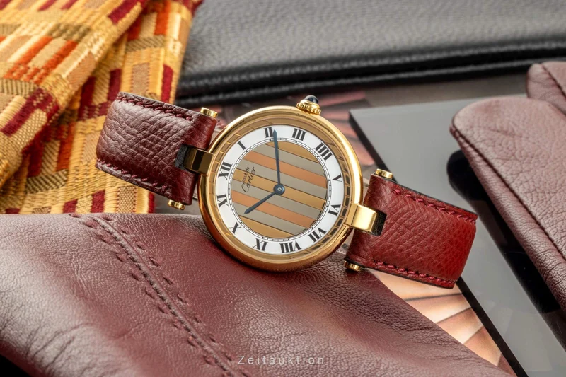Cartier Vermeil silver-gilt quartz women's watch 590003 [2400526]