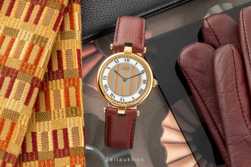 Cartier Vermeil silver-gilt quartz women's watch 590003 [2400526]