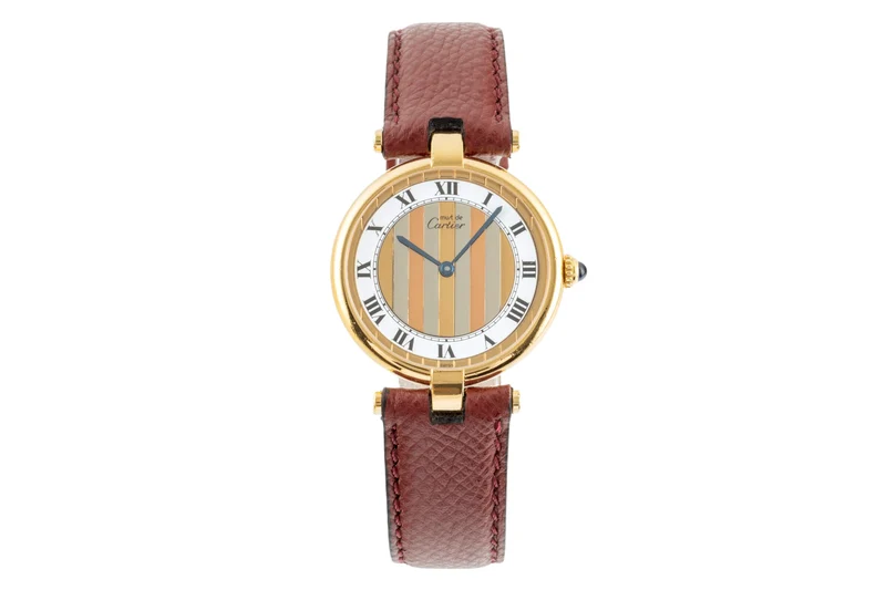 Cartier Vermeil silver-gilt quartz women's watch 590003 [2400526]