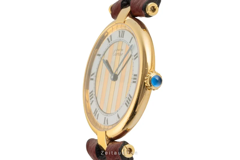 Cartier Vermeil silver-gilt quartz women's watch 590003 [2400526]