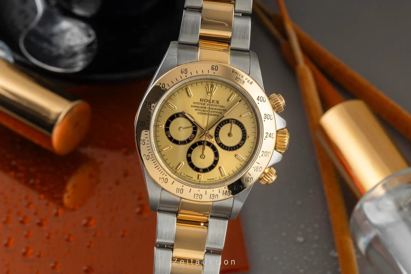 Rolex Daytona chronograph steel / gold automatic men's watch 16523 LP: 20200EUR [2400491]