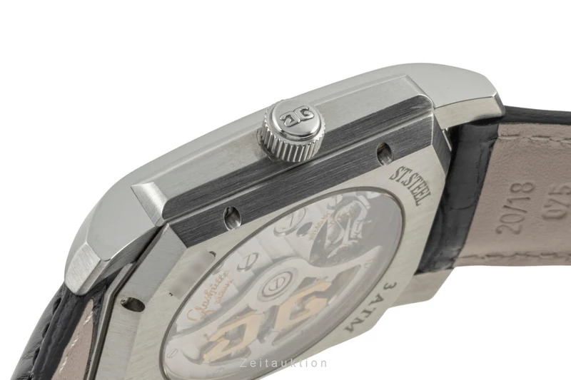 Glashütte Senator steel automatic men's watch 39-20-01-01-04 [2400487]