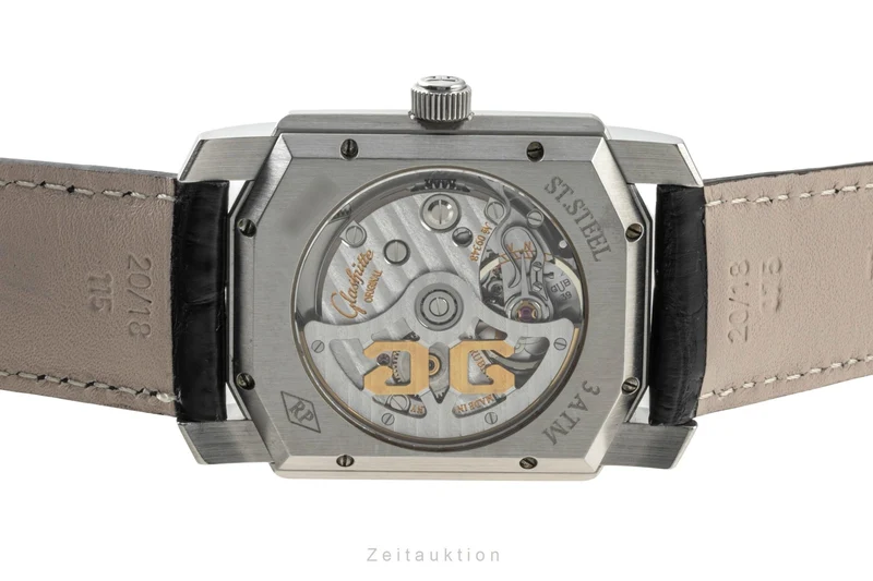 Glashütte Senator steel automatic men's watch 39-20-01-01-04 [2400487]