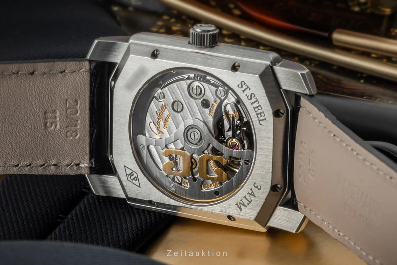 Glashütte Senator steel automatic men's watch 39-20-01-01-04 [2400487]